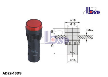 Lightweight Led Panel Mount Indicators Small Volume  Low Consumption